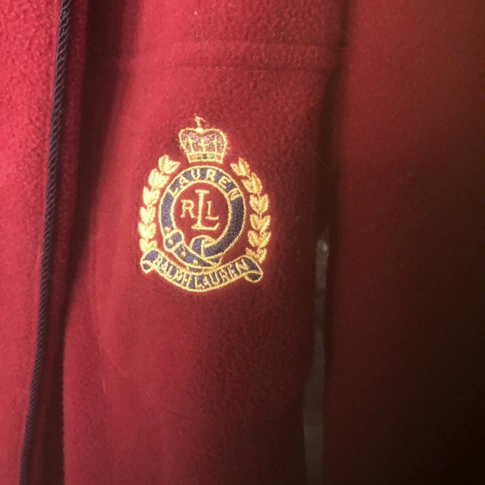 Ralph Lauren Burgundy/red vintage robe size medium